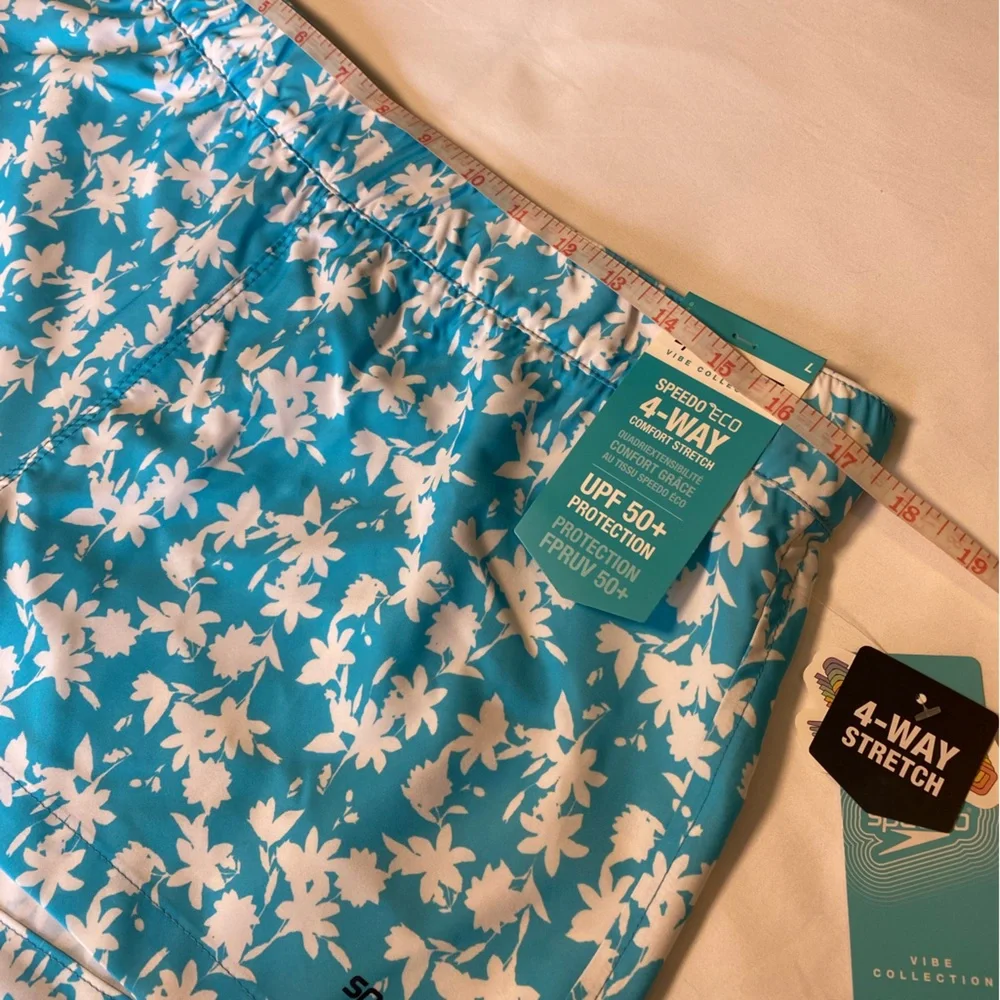 NWT Speedo Vibe Collection Swim Shorts